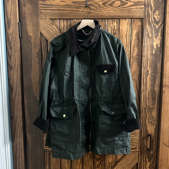 J Crew Waxed Canvas Field Coat - Picture 2 of 7